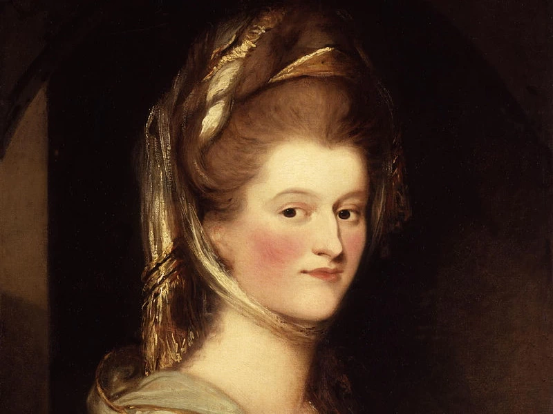 1742-								Ozias Humphry - Marchesa di Anspach